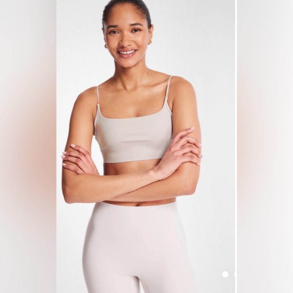 NWT Le Ore Matching Set: Bella Bonded Legging & Bra in Ashes of Roses Small - Picture 6 of 12